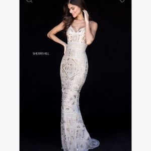 Sherri Hill Beaded Prom Gown